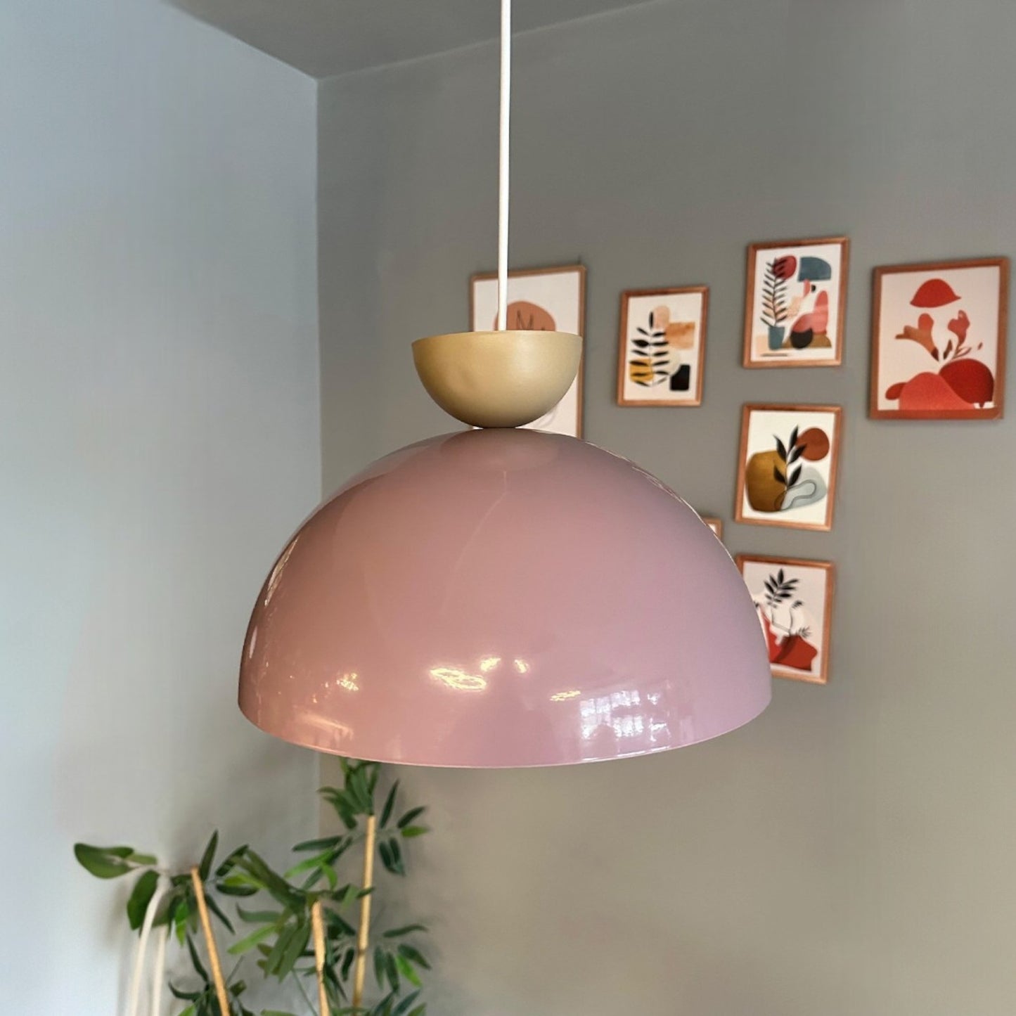 Hängelampe Yimpi 30 cm, Vintage Pendelleuchte