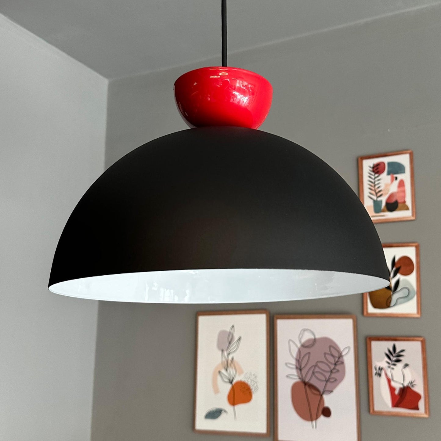 Pendelleuchte Yimpi Hut Metall, Modern Hängelampe