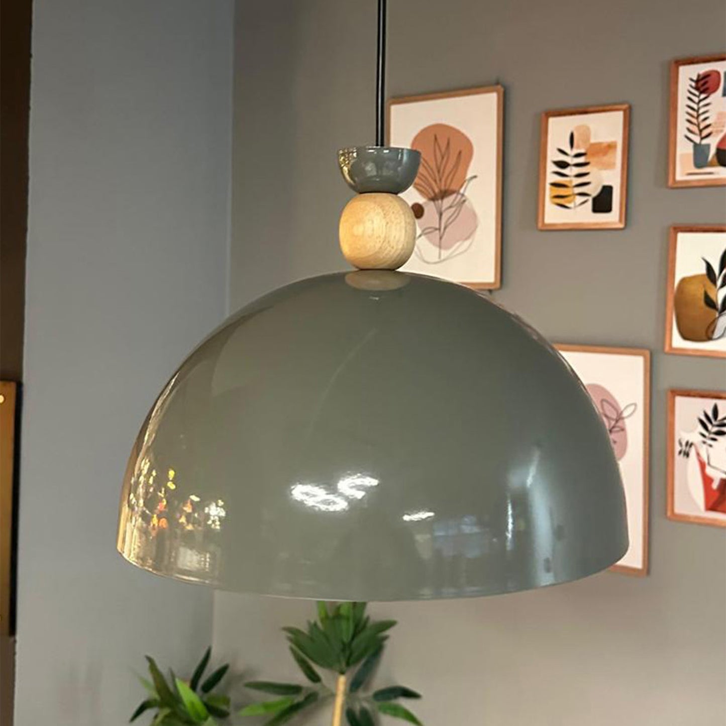 Hängelampe Industriell Lampe Vintage Holz Hängeleuchte