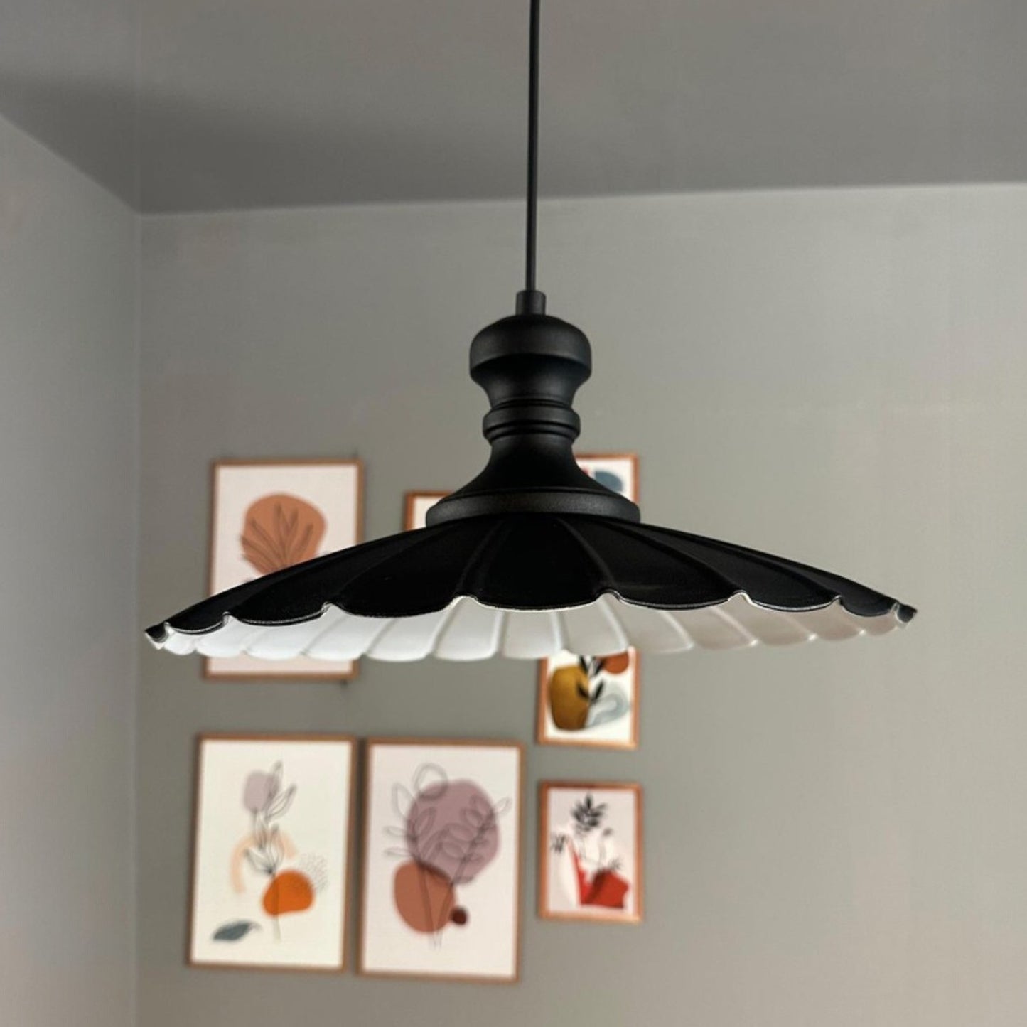 Pendelleuchte Risso Metall Ø34cm, Modern Hängelampe