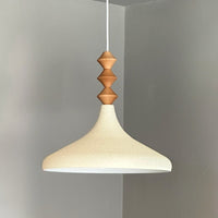 Bamyum Champion Holz Metall E27 Moderne Pendellampe