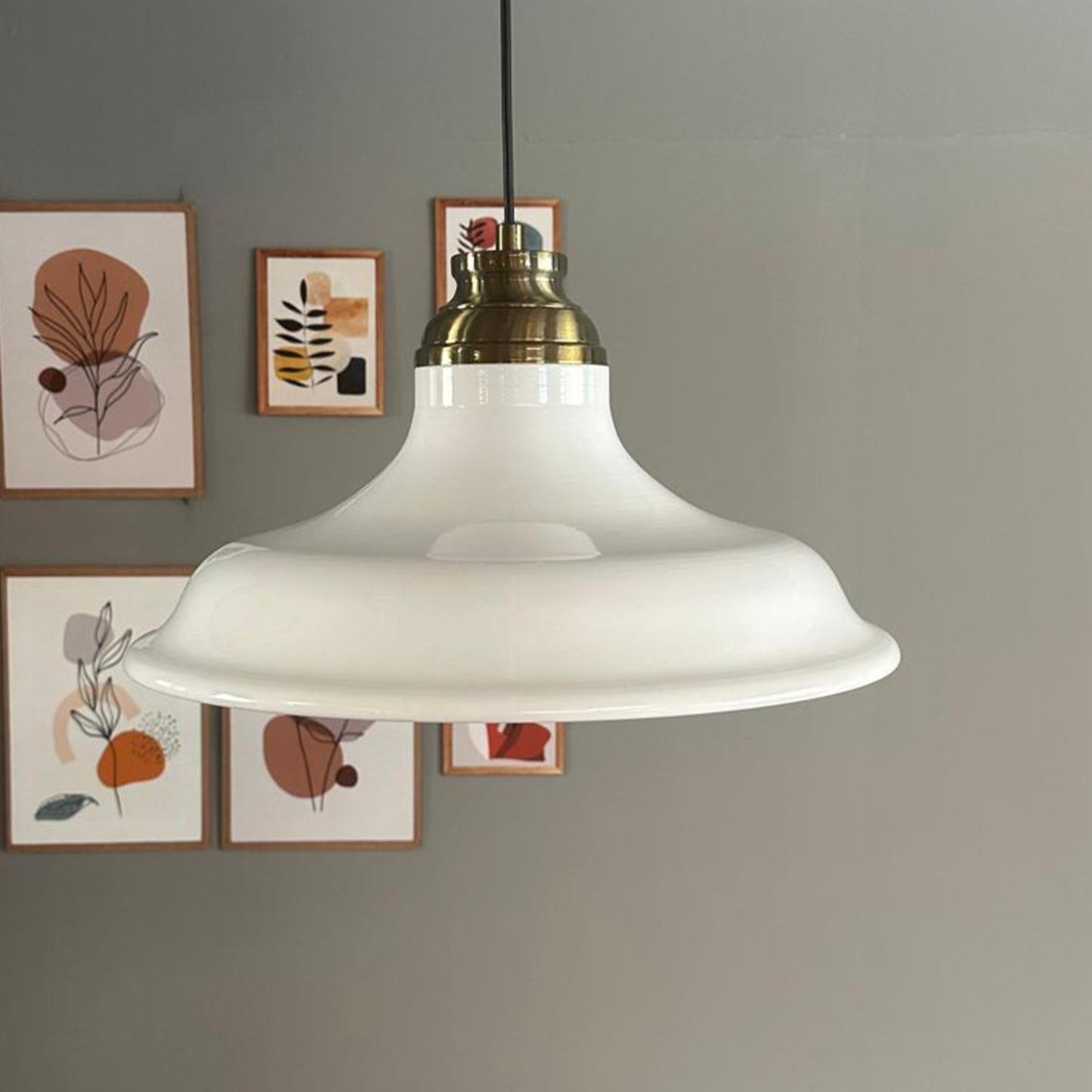 Pendelleuchte Bergo Ø40 cm, Metall Hängelampe