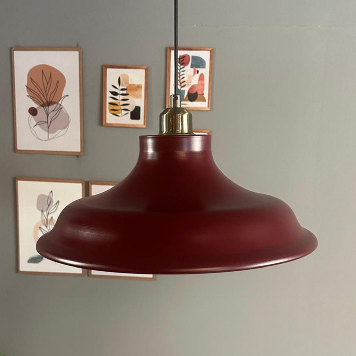 Pendelleuchte Bergo Ø40 cm, Metall Hängelampe