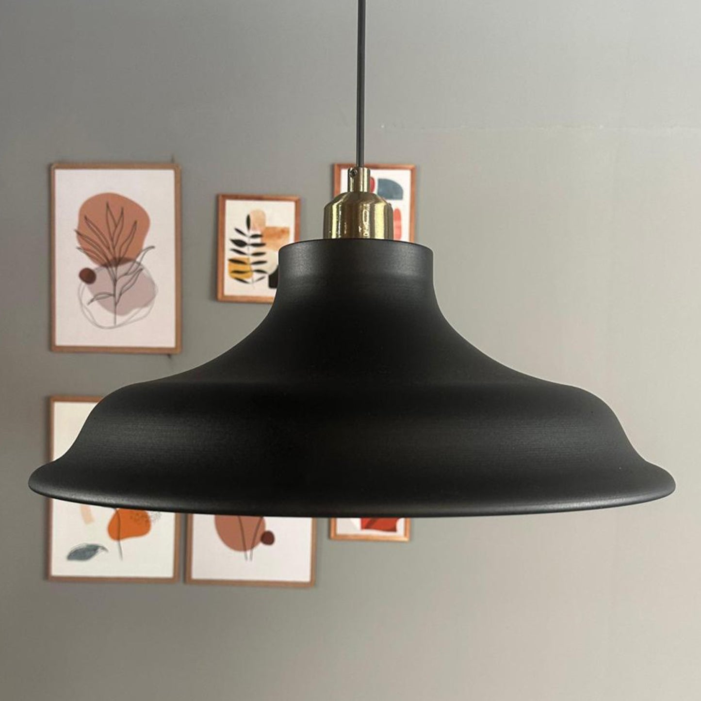 Pendelleuchte Bergo Ø40 cm, Metall Hängelampe