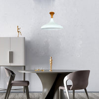 Pendelleuchte Champion Pendelleuchte aus Holz, 35 cm Hängelampe Metall E27