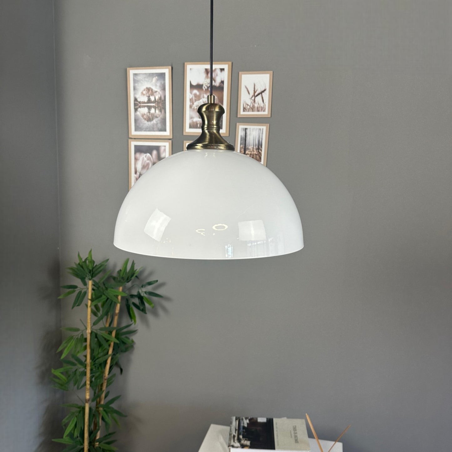 Pendelleuchte Linate Knob Metall, Modern Hängelampe