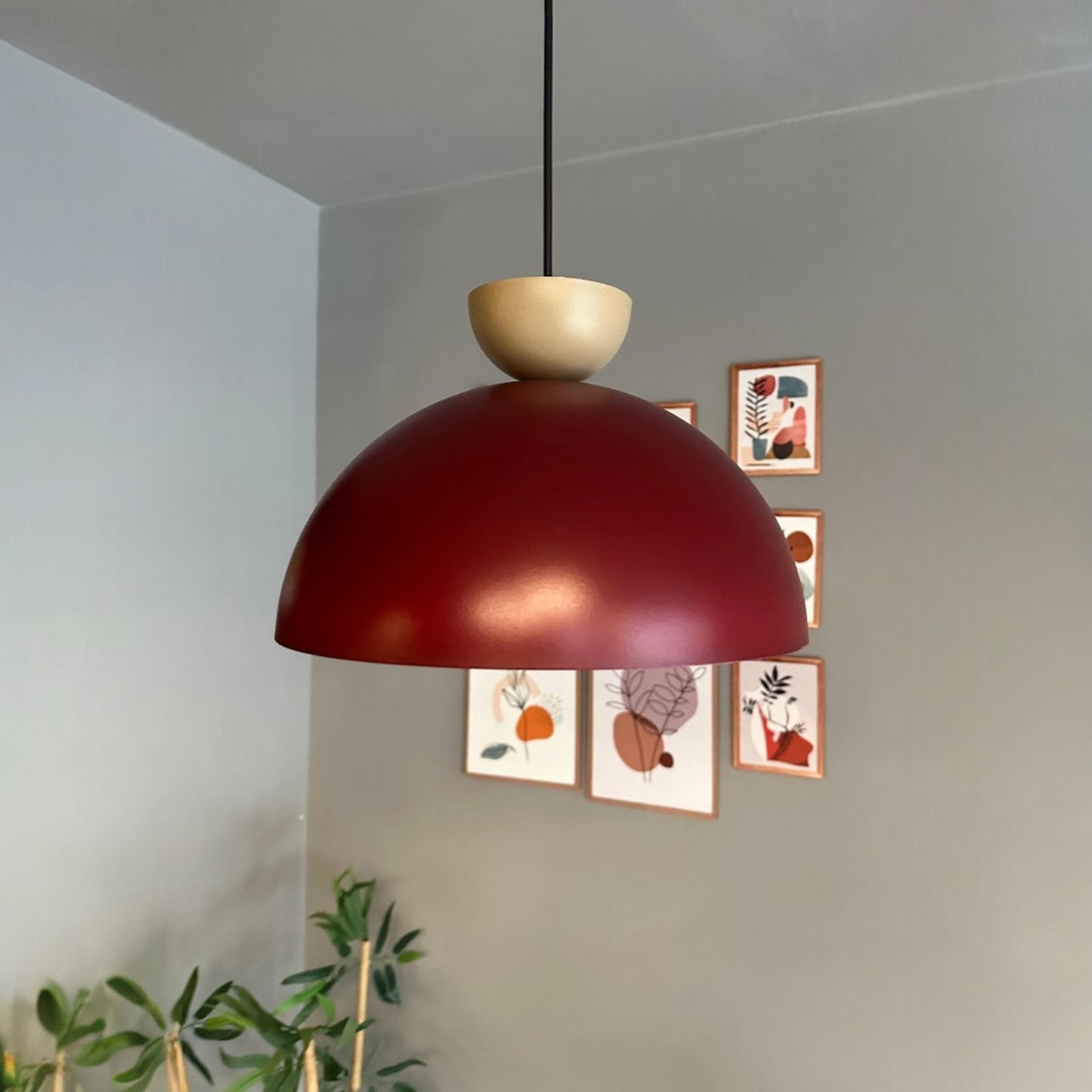 Hängelampe Yimpi 30 cm, Vintage Pendelleuchte