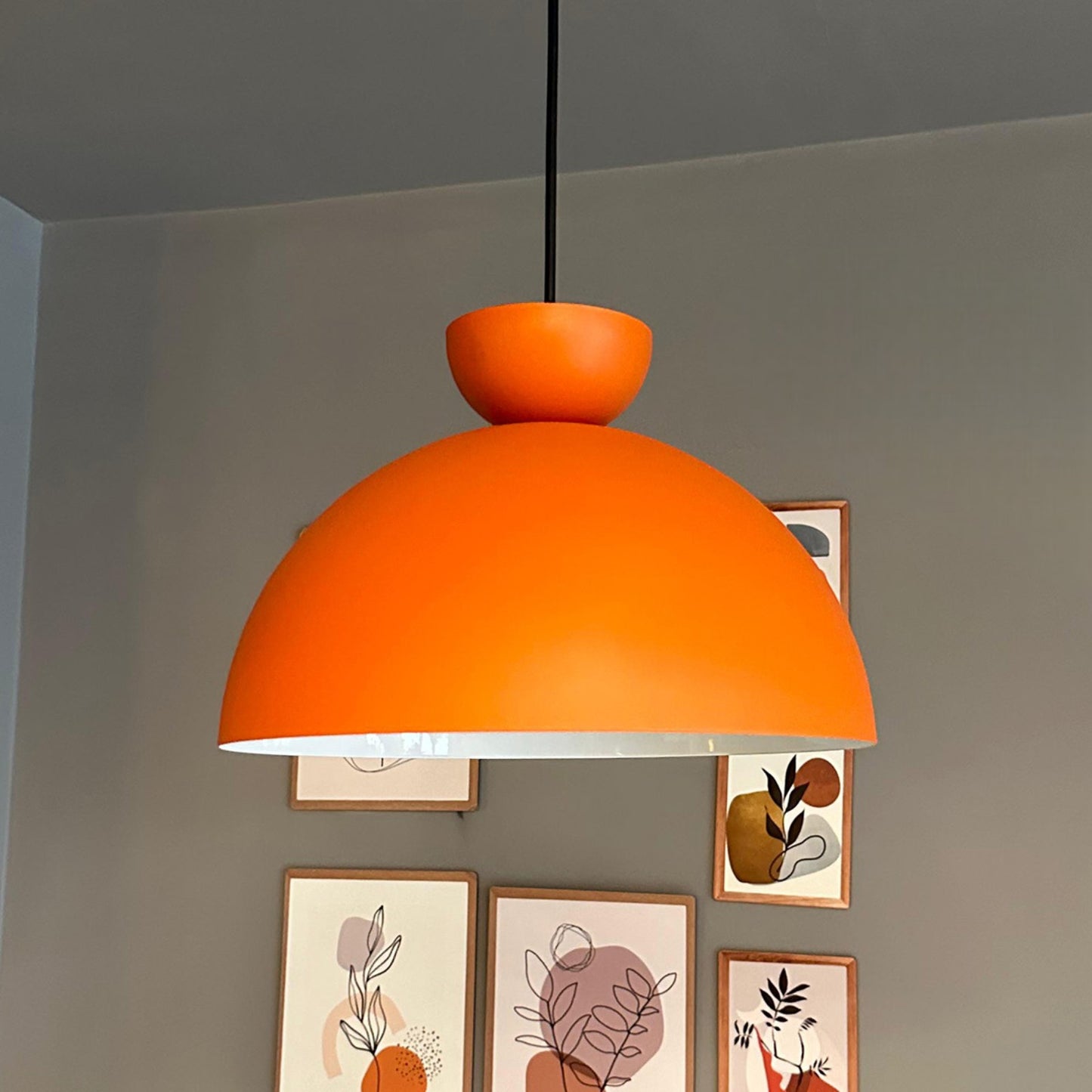 Pendelleuchte Yimpi Metall Ø30cm, Modern Hängelampe