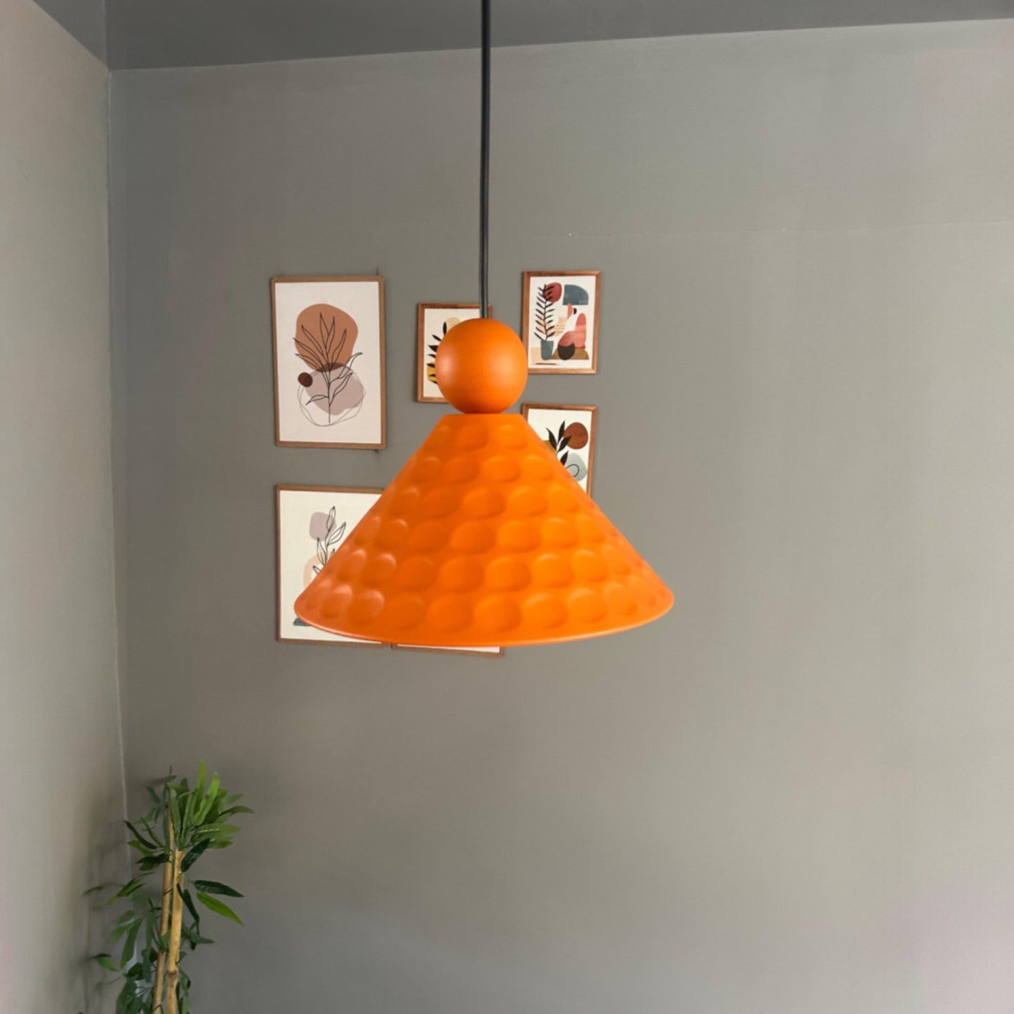 Pendelleuchte Rumy Perle Metall, Modern Hängelampe