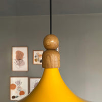 Pendelleuchte Champion XL Holz Metall Modern Pendelleuchte