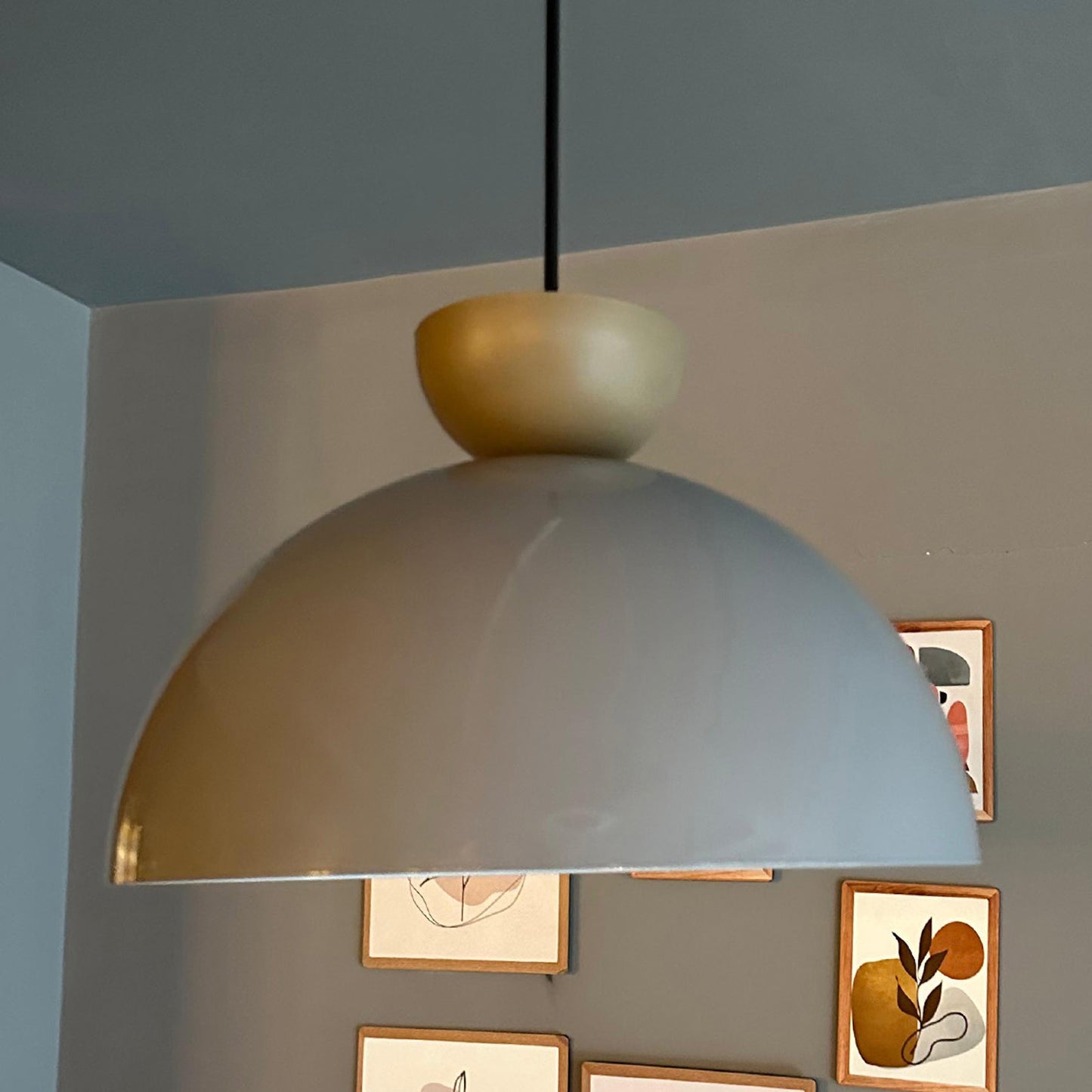 Hängelampe Yimpi 30 cm, Vintage Pendelleuchte