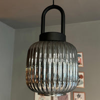 Mopa Glas Honig Farbe Einzel Kronleuchter Retro Pendelleuchte