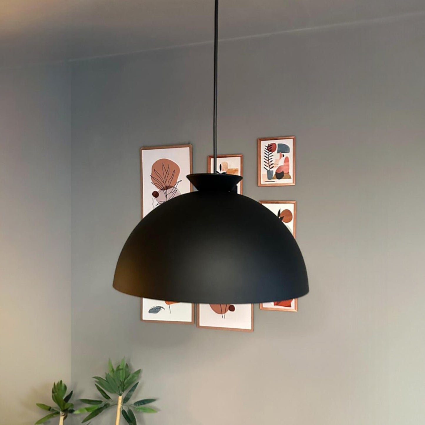 Pendelleuchte Yimpi Schüssel Metall, Modern Hängelampe