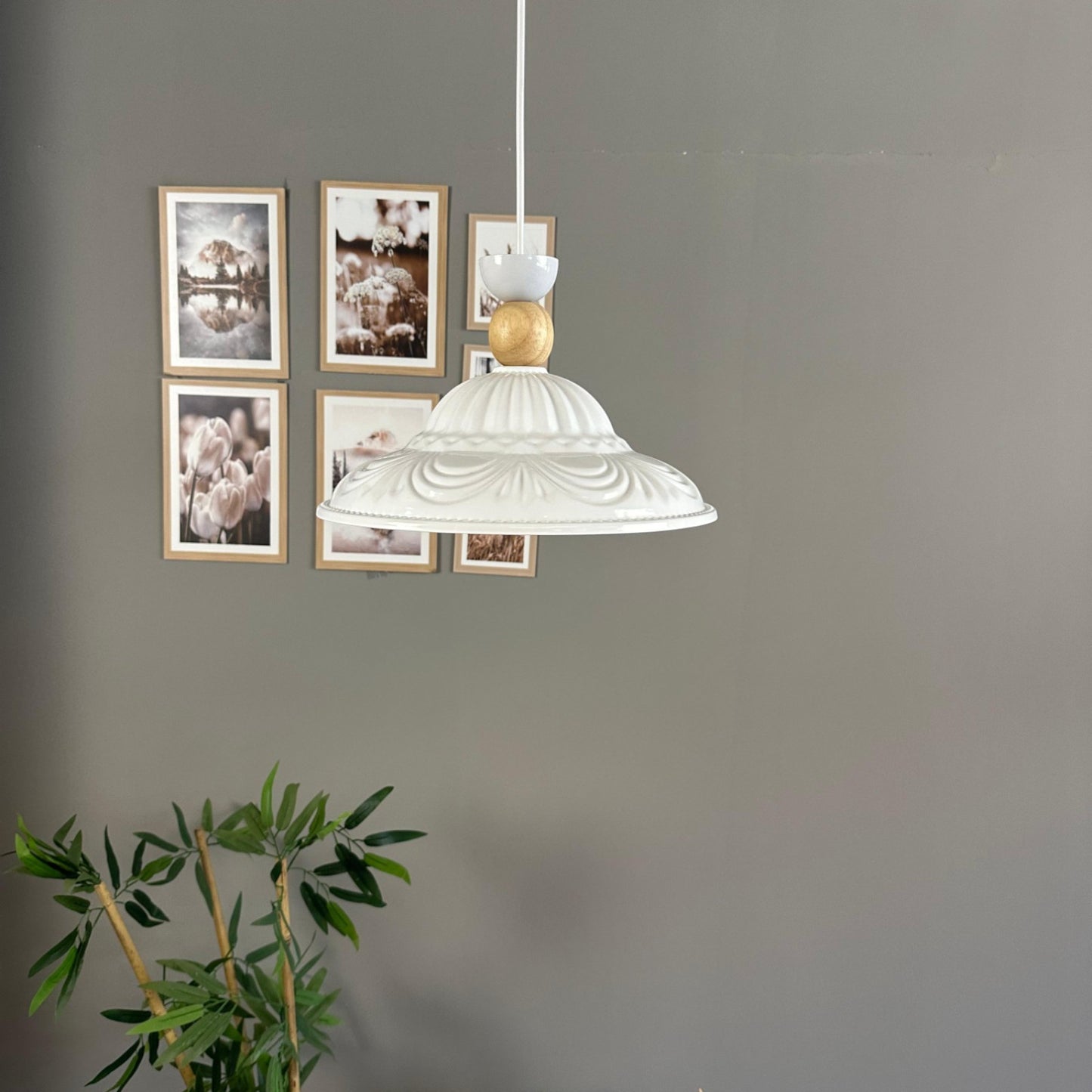 Pendelleuchte Ralivo Metall Ø30cm, Modern Hängelampe