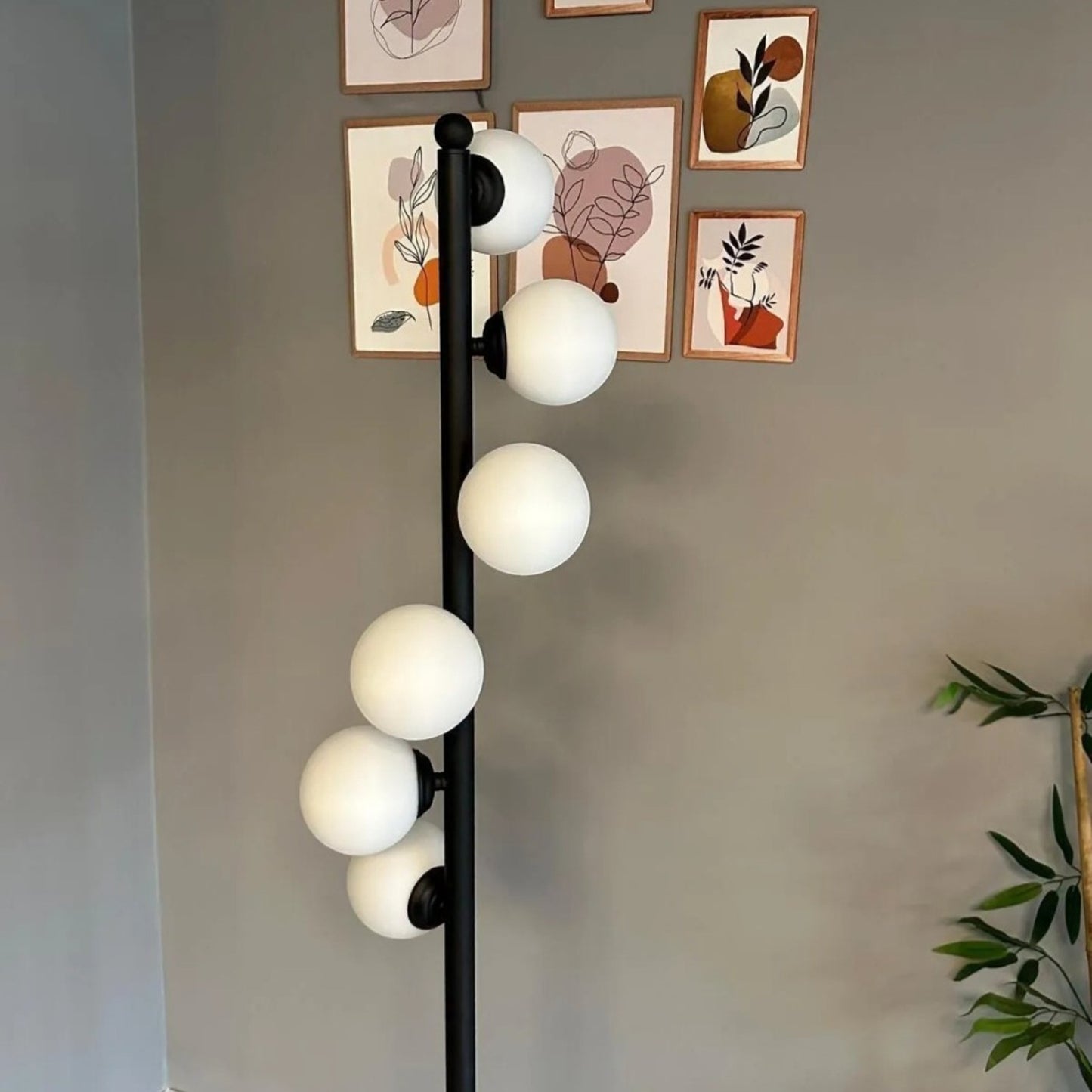 Stehlampe Modern Dekorativ Metall Wohnzimmer Arbeitszimmer Stehlampe