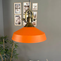 Pendelleuchte Lema Dünn Ø37,5 cm, Metall Hängelampe