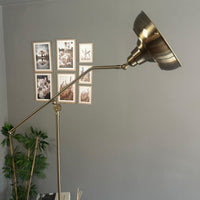 Stehlampe EFKol Bewegender Ufo Kopf Moderne Dekorative Metall Stehlampe