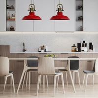 Bamyum Pendelleuchte Bergo Ø40 cm, Metall Hängelampe