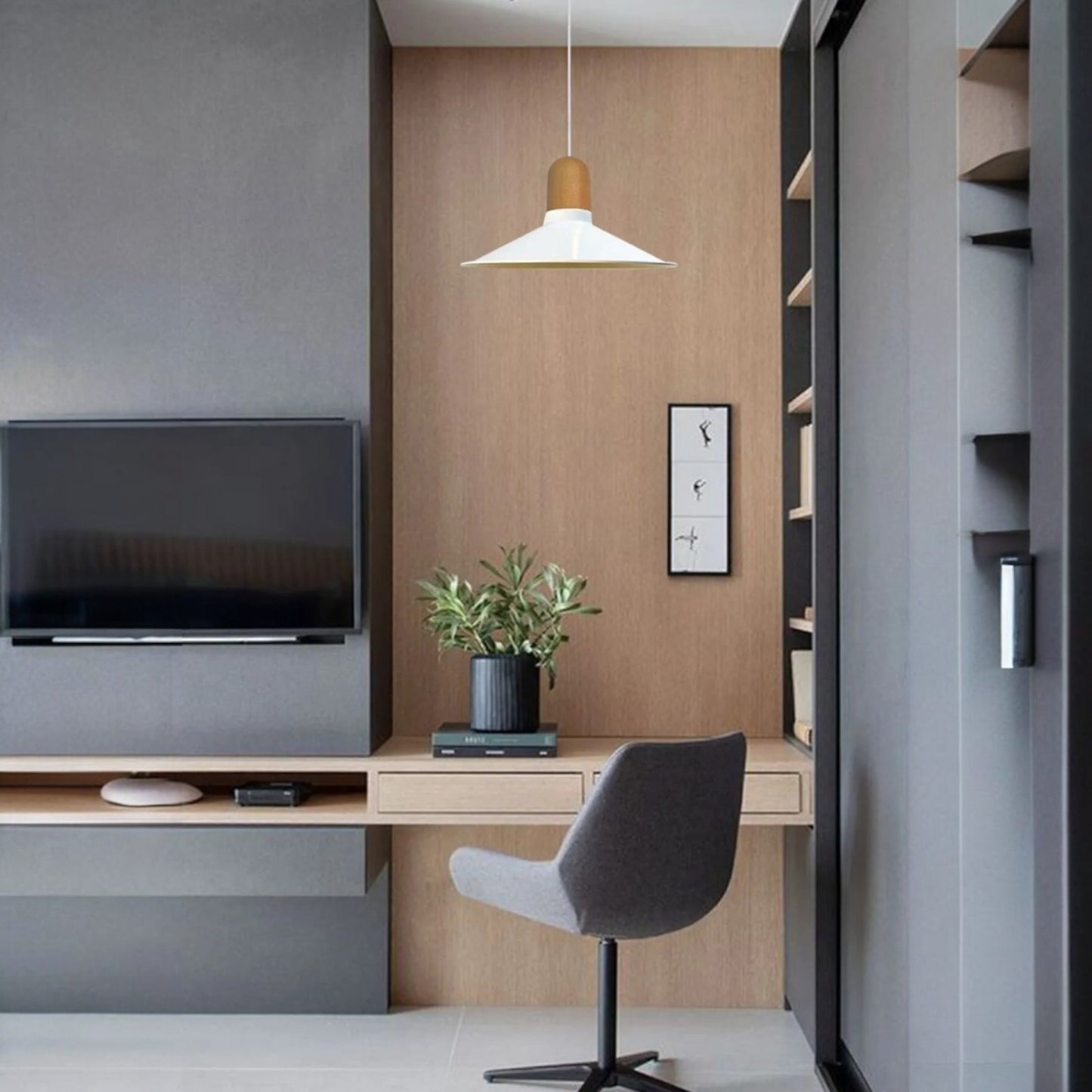 Pendelleuchte Metall, Modern Hängelampe