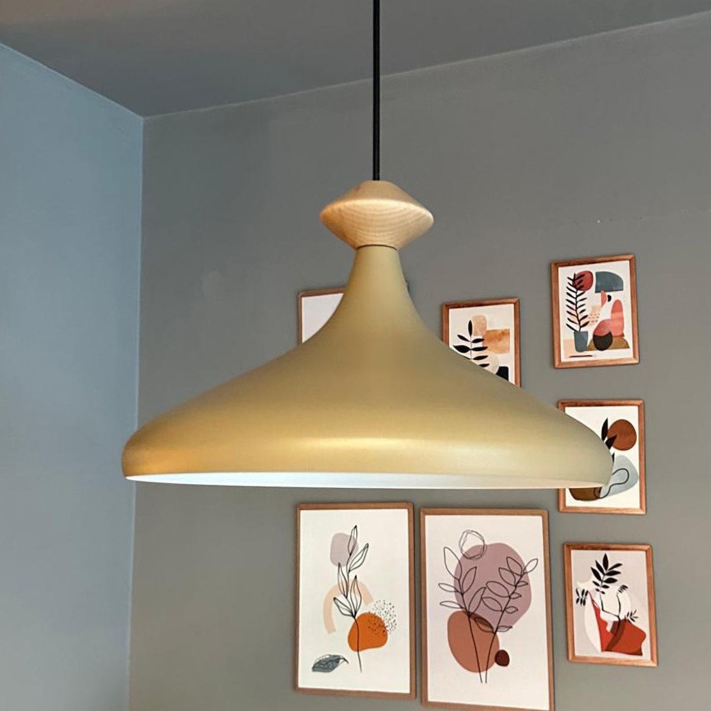 Pendelleuchte Champion Metall Ø35cm, Modern Hängelampe