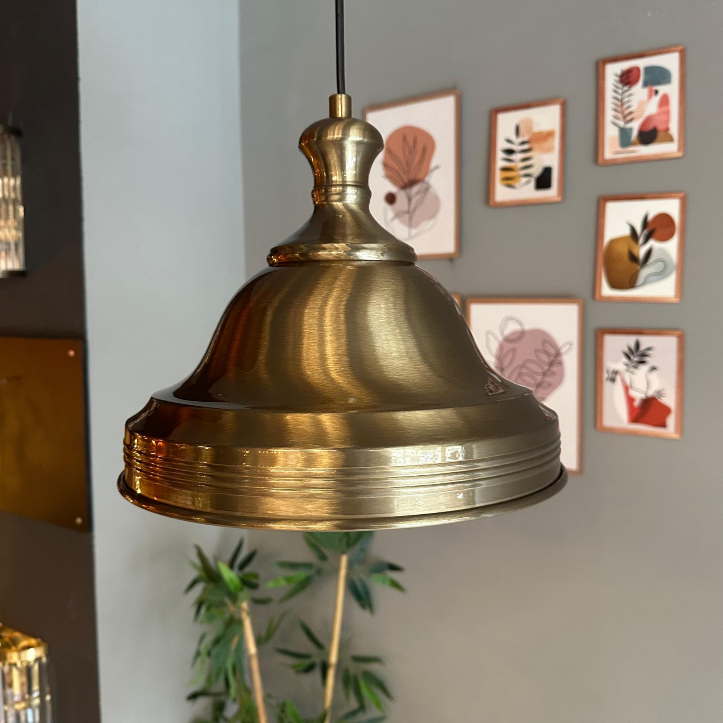 Pendelleuchte Asletl Hängelampe Industrial aus Metall Ø40 cm, Pendelleuchte Esstisch