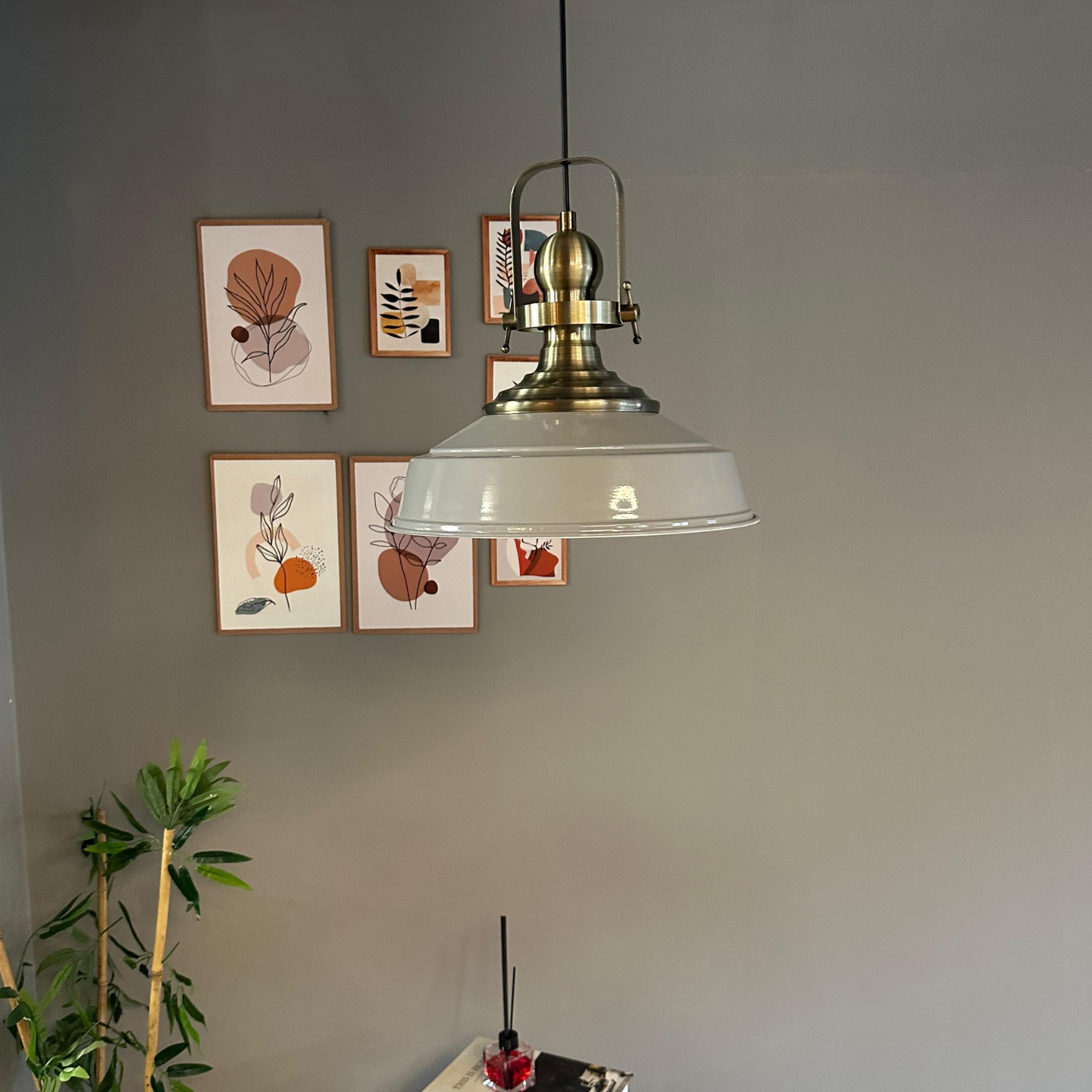 Pendelleuchte Carmelo Ø35 cm, Metall Hängelampe