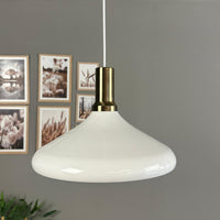 Pendelleuchte Champion Q Holz Metall Ø35cm, Modern Hängelampe