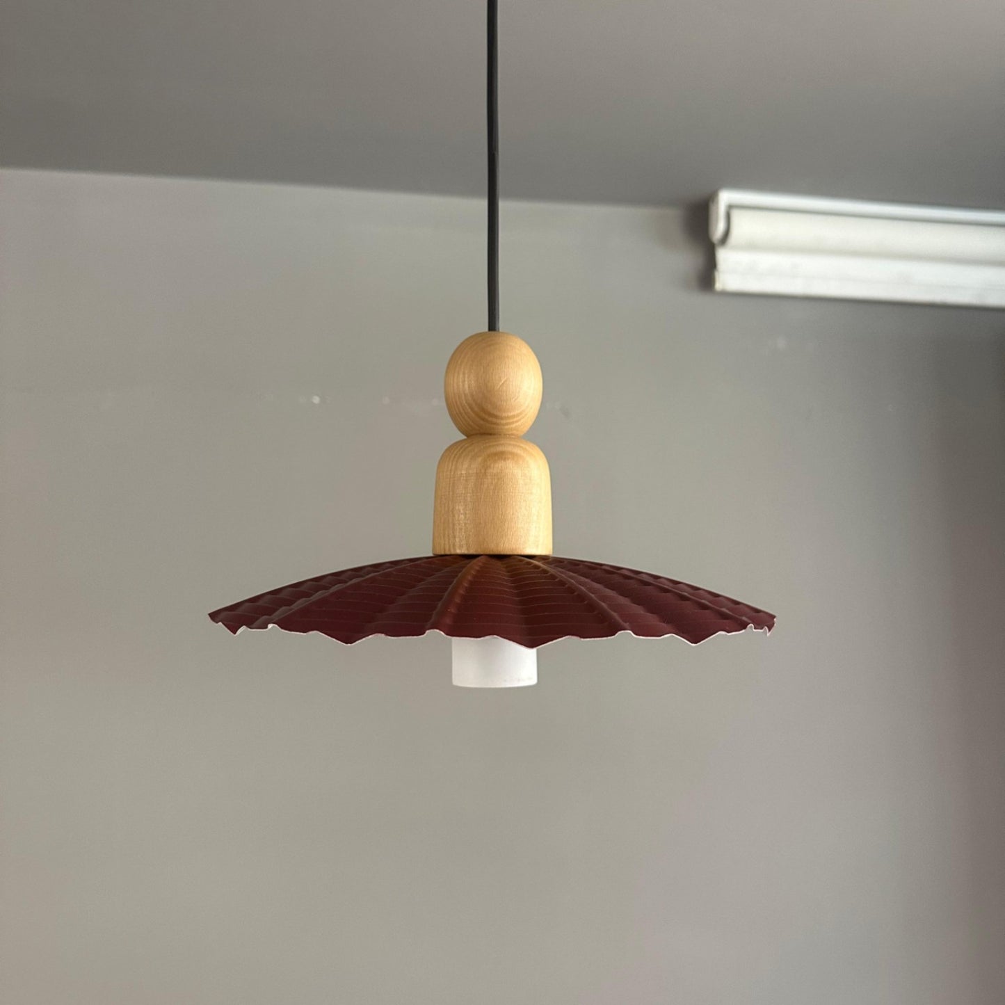 Pendelleuchte Moriva Metall Ø24cm, Modern Hängelampe