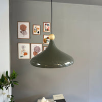 Pendelleuchte Bamyum Champion Pendelleuchte aus Holz, 35 cm Metall E27 Moderne Lampe