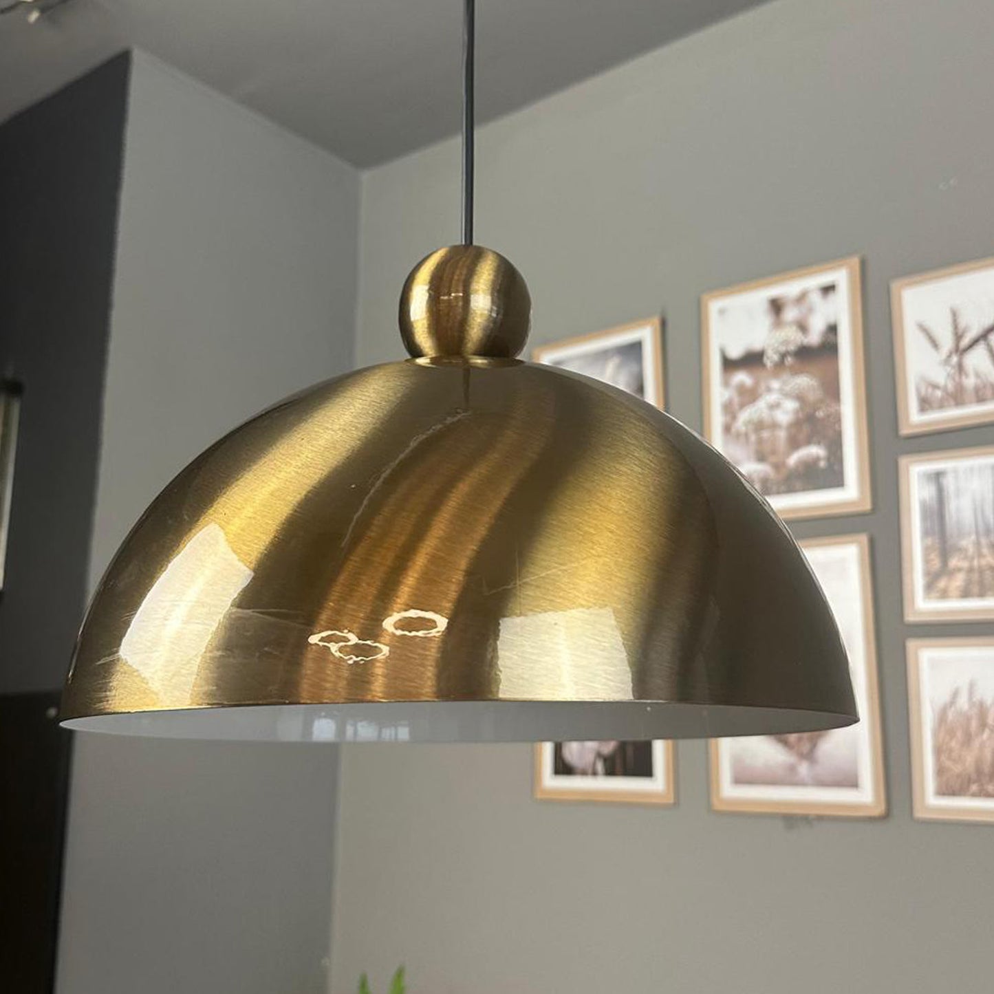 Pendelleuchte Yimpi Wulst Metall Ø30cm, Modern Hängelampe