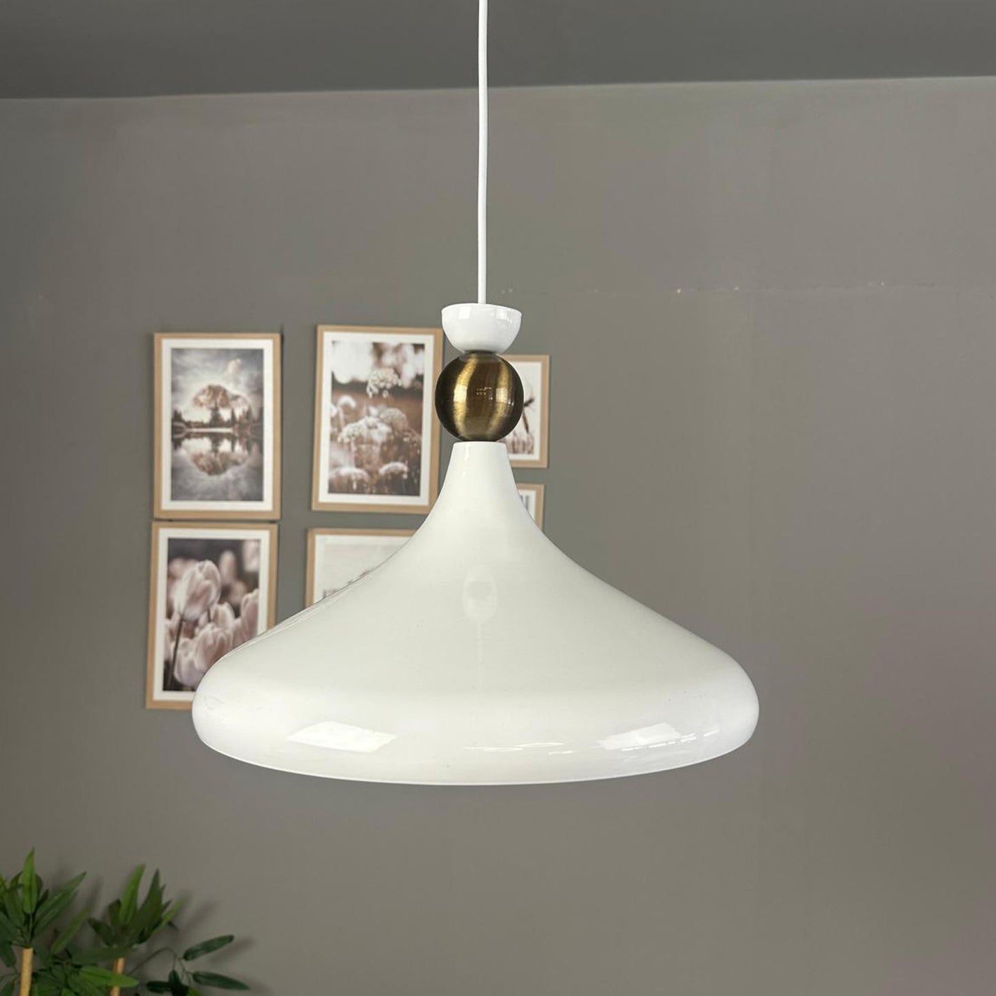 Pendelleuchte Ø35 cm Metall E27 Moderne Lampe, Ohne Leuchtmittel