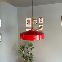 Ace Hängelampe Ø40 cm, Pendelleuchte Vintage, Industrial aus Metall E27