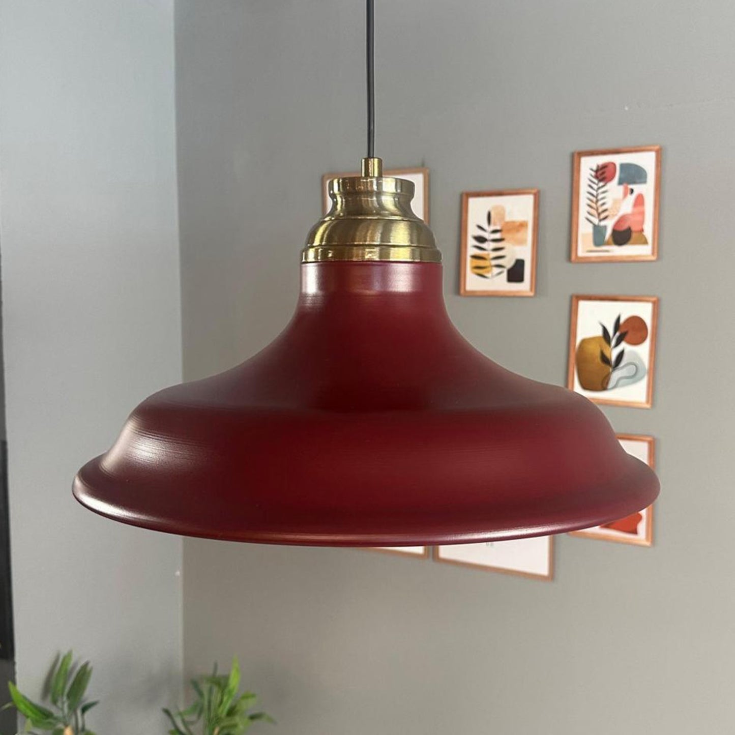 Pendelleuchte Bergo Ø40 cm, Metall Hängelampe