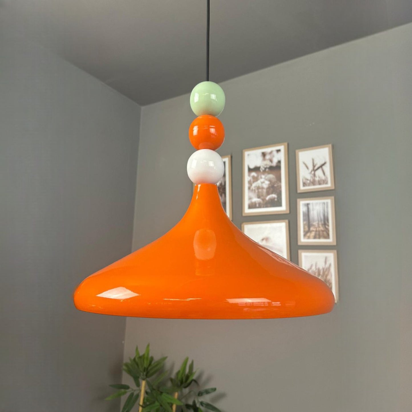 Pendelleuchte Champion Wulst Ø35 cm, Metall Hängelampe