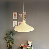 Bamyum Champion Holz Metall E27 Moderne Pendellampe