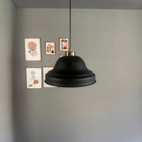 Pendelleuchte Asletl Hängelampe Industrial aus Metall Ø40 cm, Pendelleuchte Esstisch