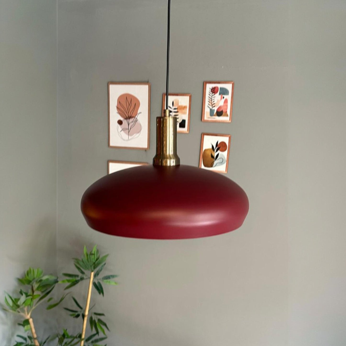 Pendelleuchte Estrela Metall Ø40cm, Modern Hängelampe