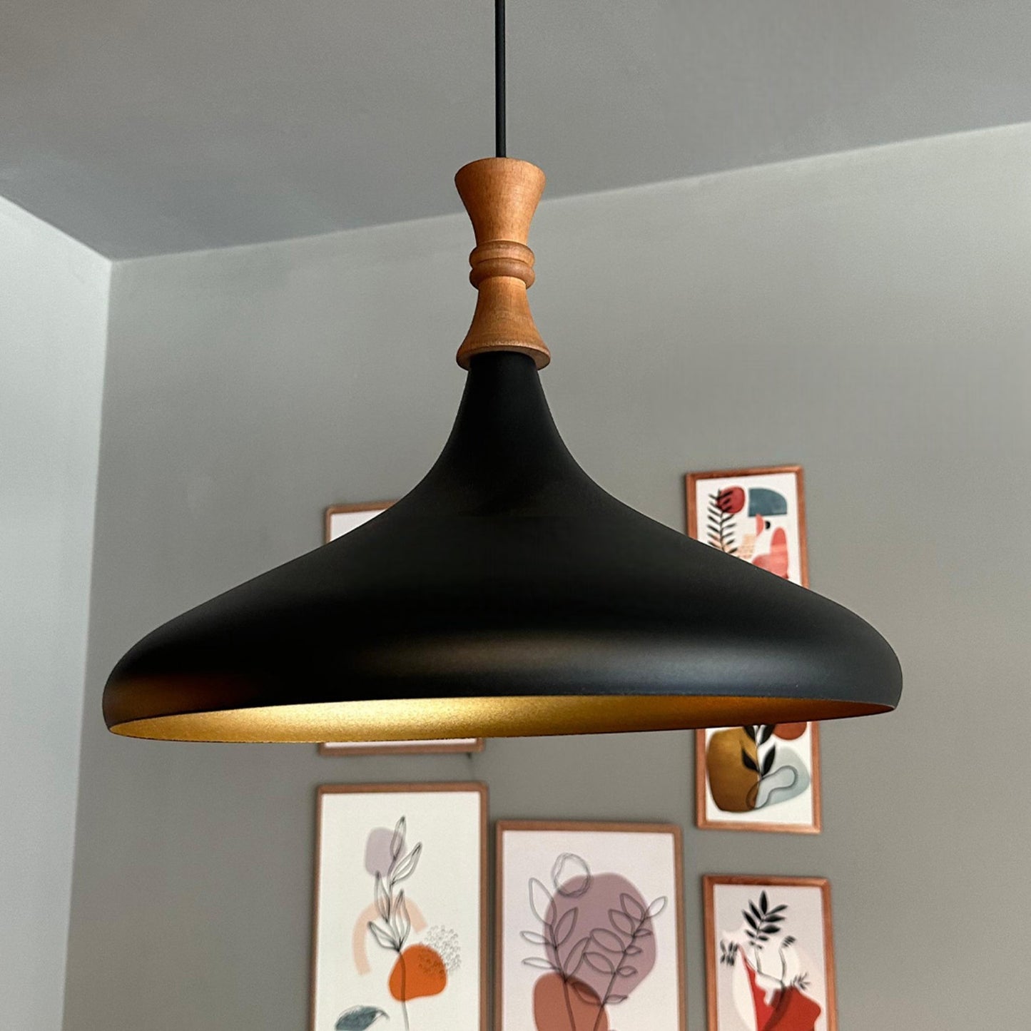 Pendelleuchte Champion Langer Bauer Metall, Modern Hängelampe