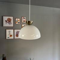 Pendelleuchte Metall Yimpi Wulst Holz Metall