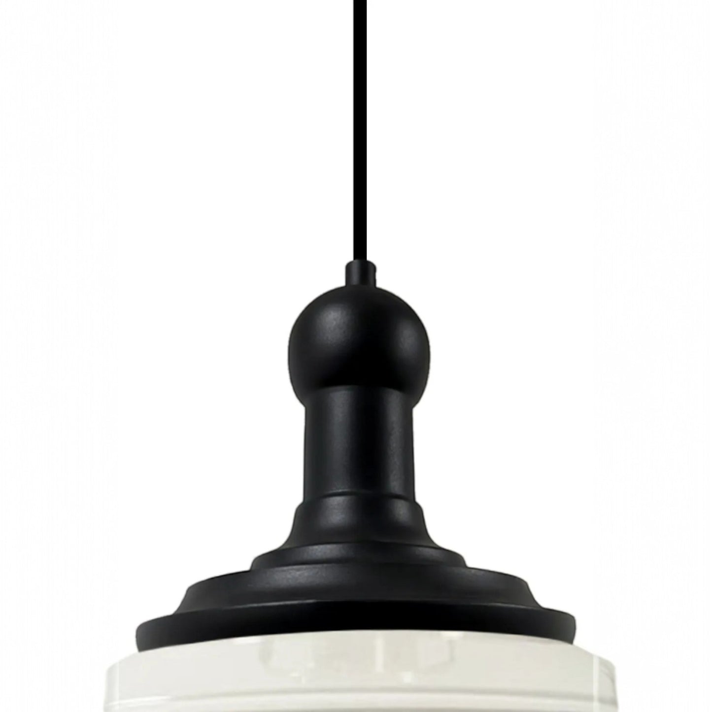 Pendelleuchte Long Knob Metall Ø35cm, Modern Hängelampe