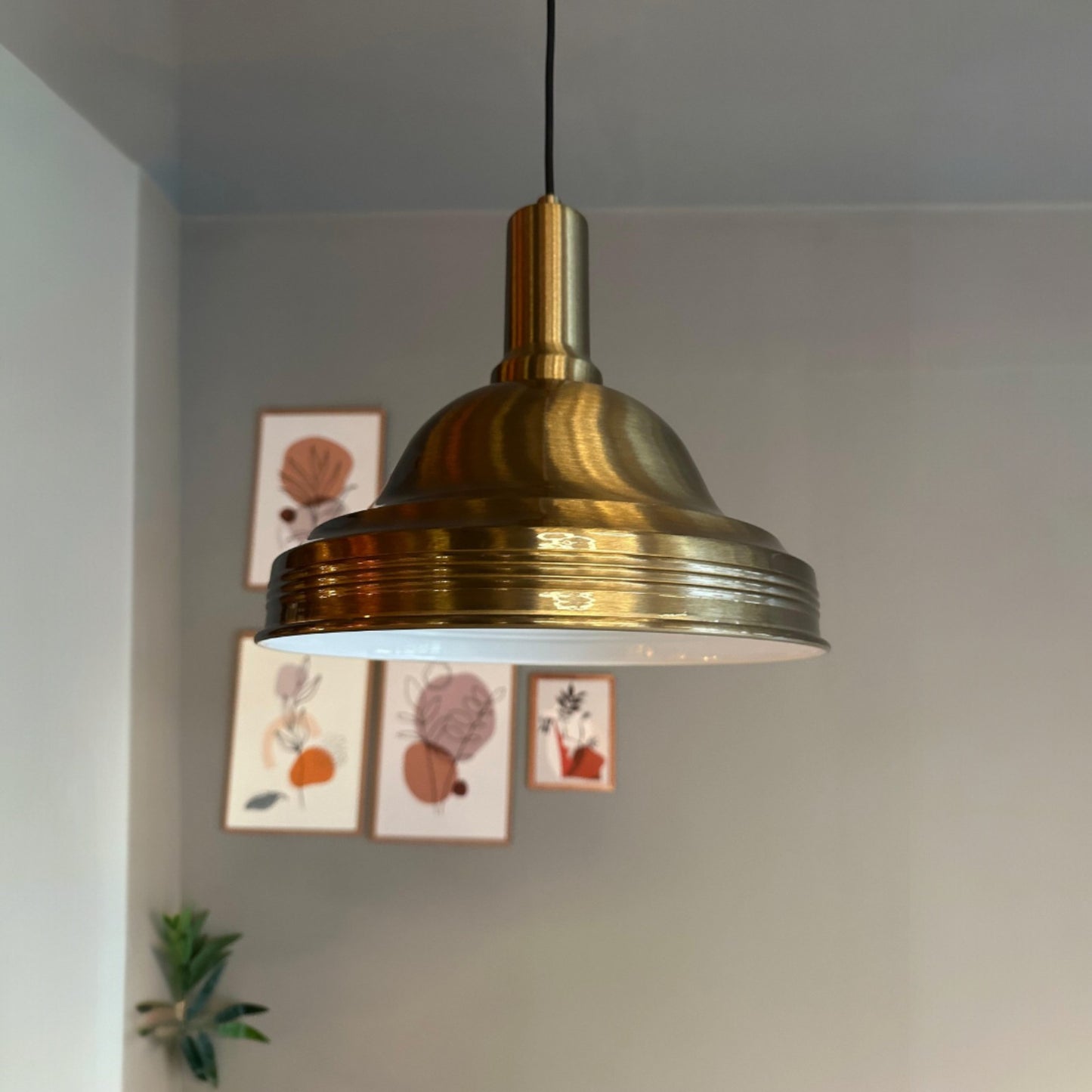 Pendelleuchte Asletl Hängelampe Industrial aus Metall Ø40 cm, Pendelleuchte Esstisch