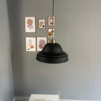 Pendelleuchte Asletl Hängelampe Industrial aus Metall Ø40 cm, Pendelleuchte Esstisch