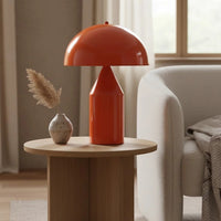 Pilz Tischlampe Metall