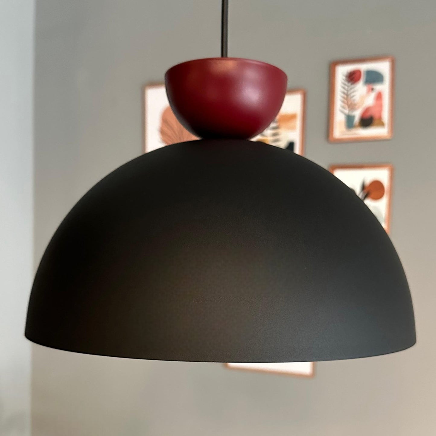 Pendelleuchte Yimpi Metall Ø30cm, Modern Hängelampe