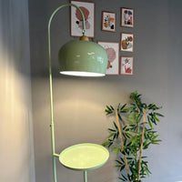 Stehlampe Gorkiede Stehlampe aus Metall mit E27, verstellbarer Lampenschirm