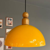 Pendelleuchte Yimpi Wulst Holz Metall