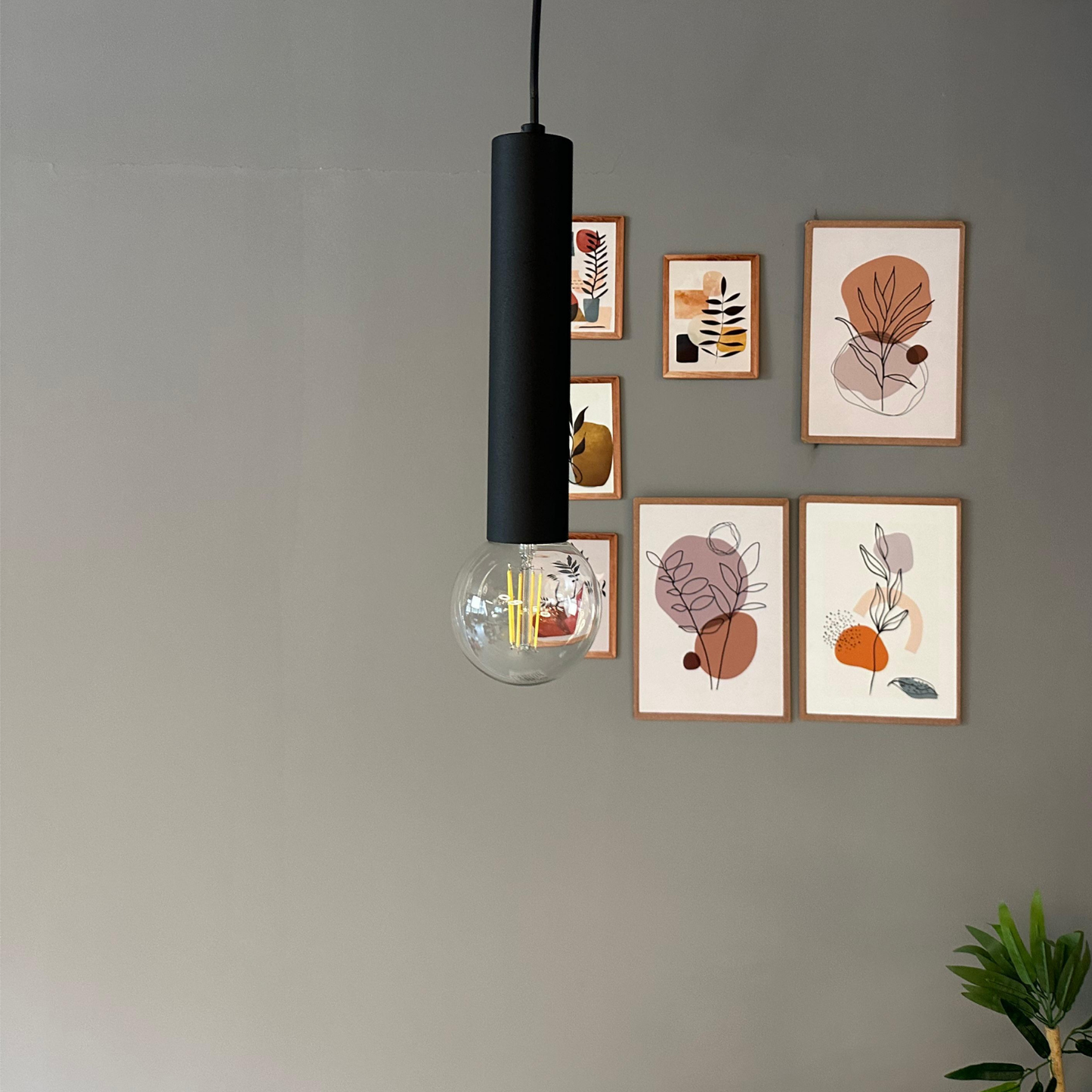 Pendelleuchte Mika Metall, Modern Hängelampe