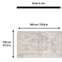 Duncan Bedruckter Teppich Chenille-Druck Maschinell Hergestellt