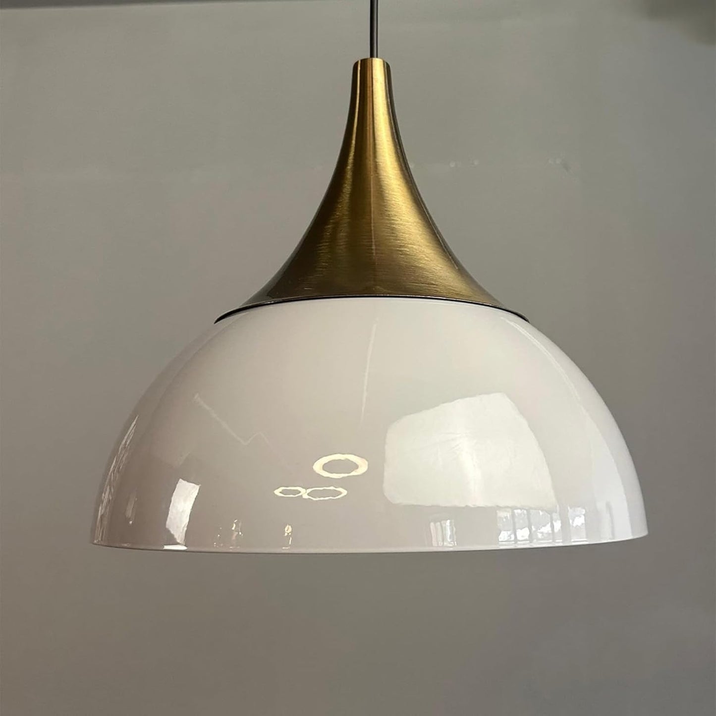 Pendelleuchte Yimpi Dome 30 cm Industrielle Hängelampe