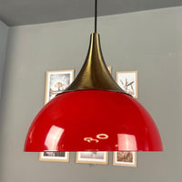 Pendelleuchte Yimpi Dome 30 cm Industrielle Hängelampe